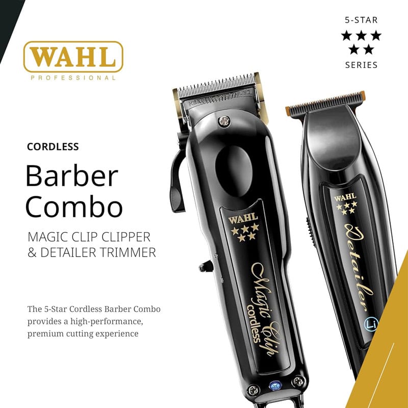 Wahl Cordless Barber Combo | Magic Clip & Detailer
